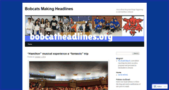 Desktop Screenshot of bobcatheadlines.org